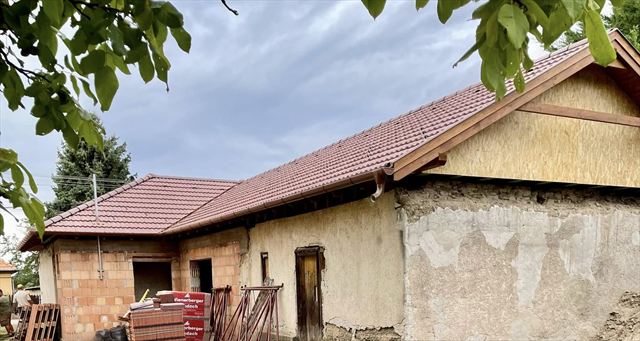 Elkészült ácsmunka - tetőszerkezet, terasz vagy faszerkezet (57. kép)