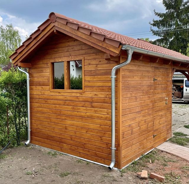 Elkészült ácsmunka - tetőszerkezet, terasz vagy faszerkezet (75. kép)