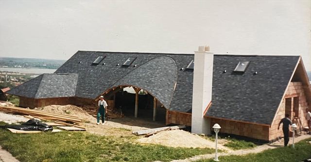 Elkészült ácsmunka - tetőszerkezet, terasz vagy faszerkezet (95. kép)